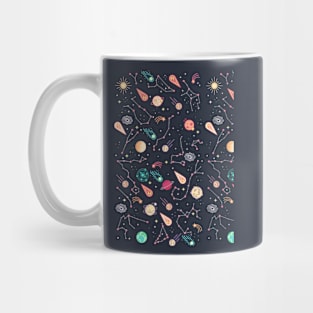 space colored cute pattern Mug